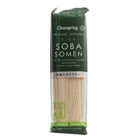 Clearspring Soba Somen Noodles με Φαγόπυρο 200gr