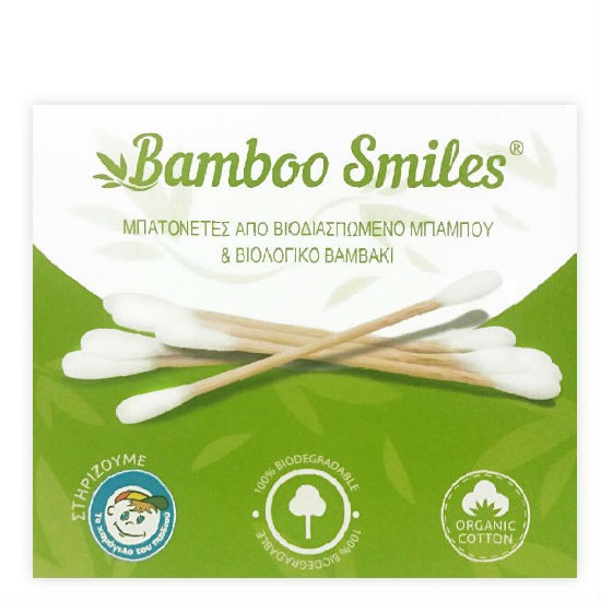Bamboo Smiles Μπατονέτες 100τμχ