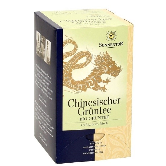 Sonnentor Τσάι Πράσινο Κινέζικο 18Φακελάκια
