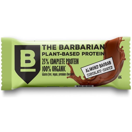 The Barbarian Raw Bar Almond & Baobab 68gr